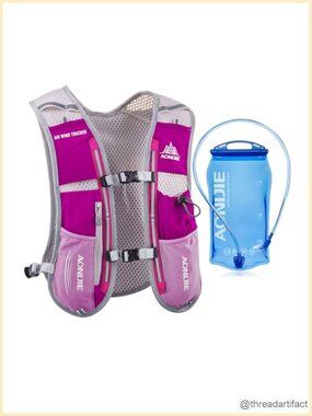5L Hydration Vest Pack with 1.5L Bladder for Trail Running Hiking